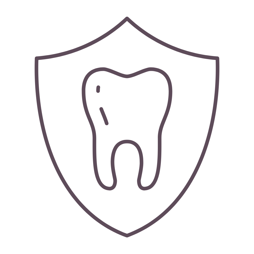 Veneer colors are compared with a patient's natural teeth